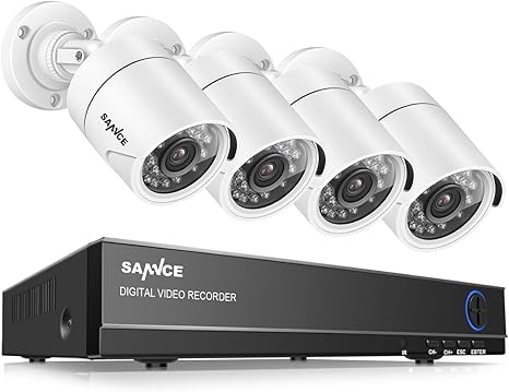Amazon.com : SANNCE Home Security System 4CH 1080P Lite Video Security