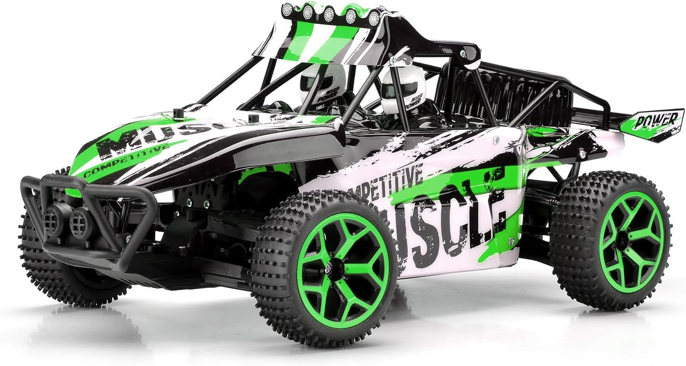 VLOXO Remote Control Cars,RC Rock Off-Road Vehicle 1:18 2.4Ghz 4WD Fast Speed Racing Cars