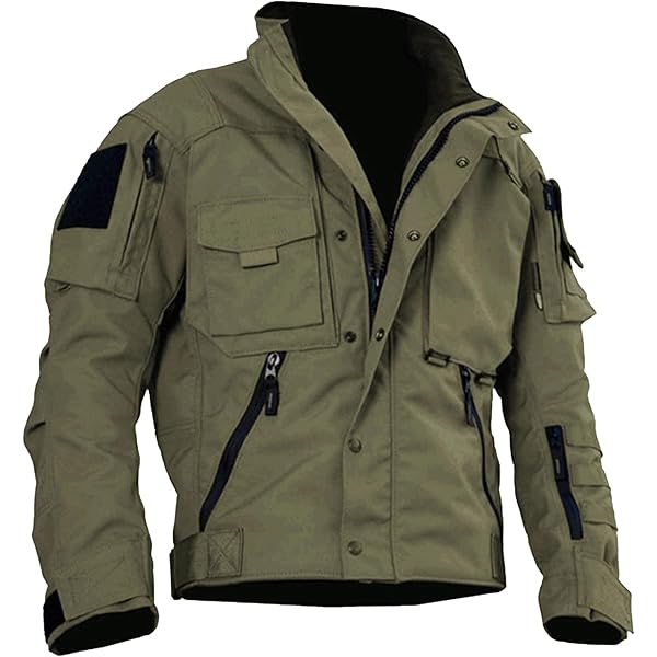 Amazon.com: Tactical Jacket Men Winter Military Combat Shirt