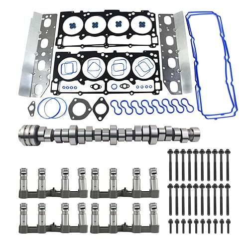 Koomaha MDS Lifters Camshaft Kit Replacement for 2009-2018 Dodge Ram 1500 5.7 HEMI Cam Lifter Kit 53022263AF 53021726AD 53021726AE