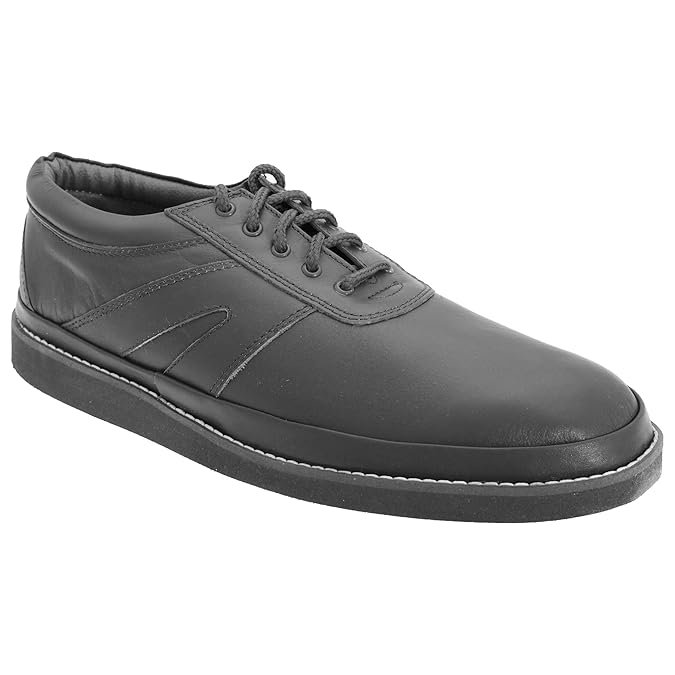 Dek Mens Gents Lace Up Bowling Shoes (12 US) (Grey) Bowling