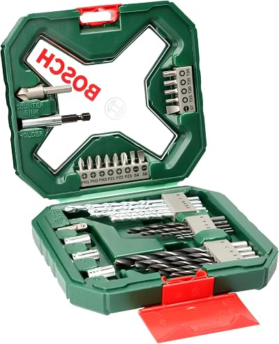 Bosch 34pc X-Line Drill and Screwdriver Bit Set Wood Masonry Metal