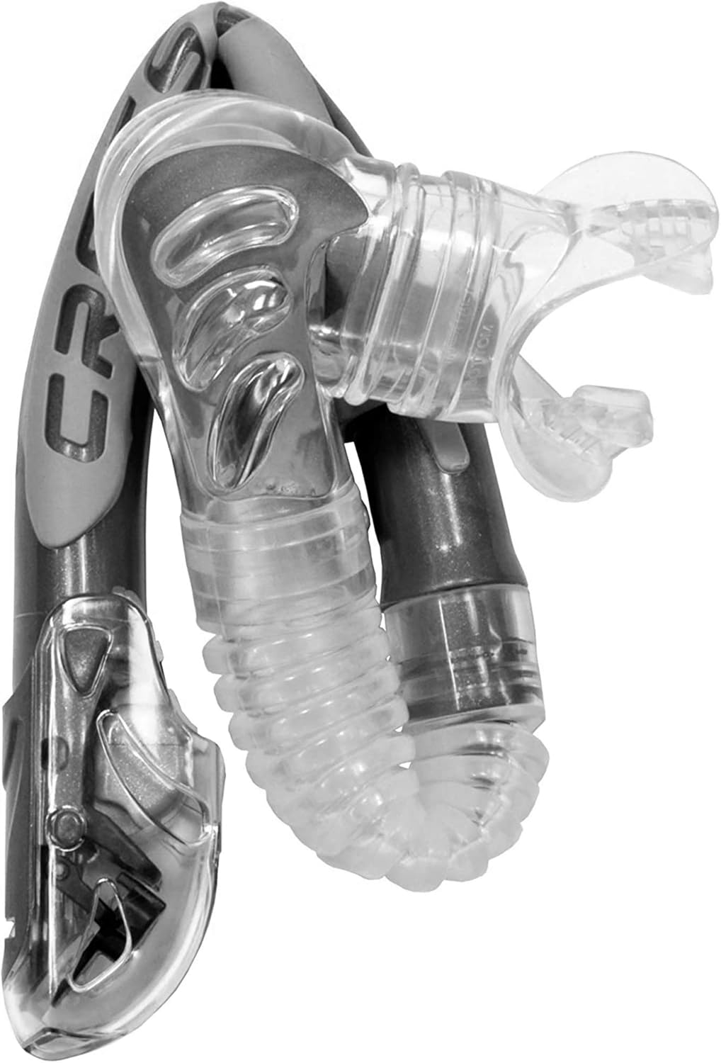 Cressi Alpha Ultra Dry Snorkel Dry - Black/Yellow, Uni, Black / Yellow - Image 5