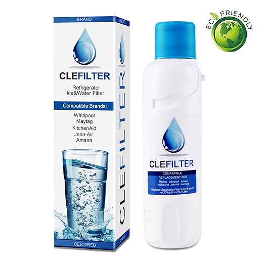 clefilter Whirlpool w10413645 a nevera filtro de agua, 200 litros ...