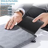 HQU External CD DVD Drive USB 3.0 Type-C Burner Rewriter Player for Laptop Mac view 4