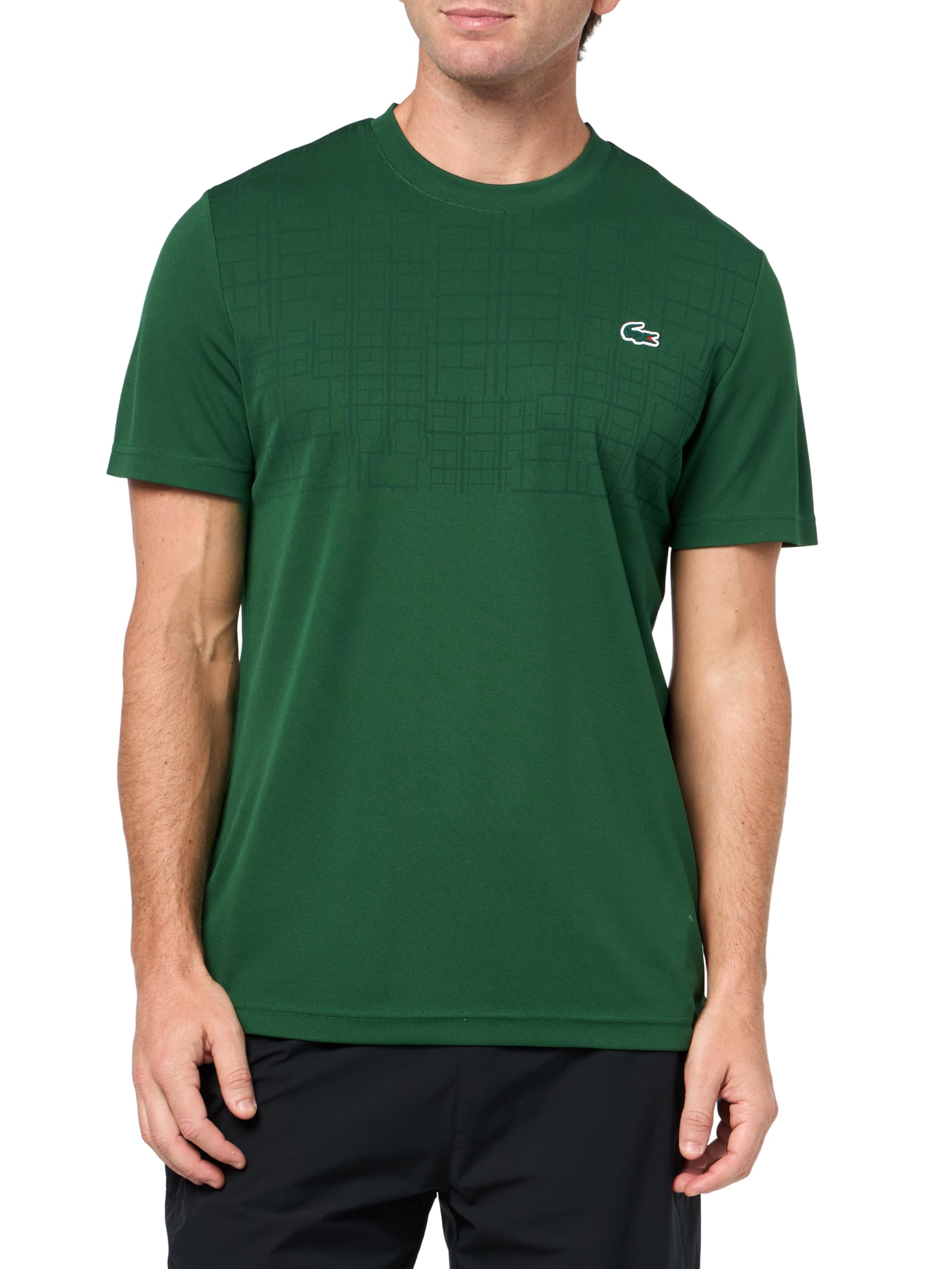 Lacoste Men’s Sport Tennis x Novak Djokovic T-Shirt, Green, Small