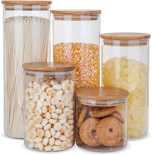 food jars with lids