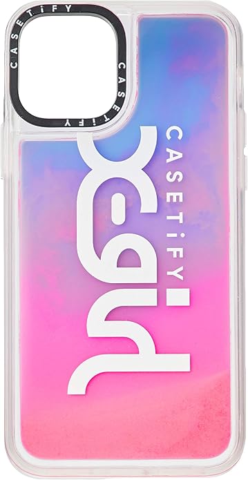 Amazon Co Jp エックスガール X Girl Casetify Neon Sand Mobile Case ピンク シューズ バッグ