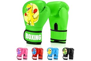 YORWHIN Kids Boxing Gloves for Boys & Girls, Youth Boxing Training Gloves for Kids Age 3 to 9 Years, 4OZ Training Sparring Gloves for Punching Bag Kickboxing Muay Thai MMA