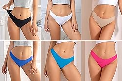Women’s 6 Pack Seamless Basic Sexy Hot Underwears