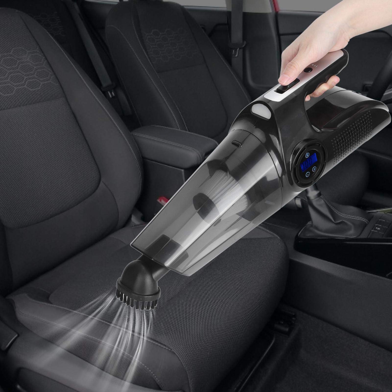 Oumefar Handheld Vacuums Cordless , Rechargeable Portable Lightweight Mini Vacuum Cleaner with USB , for Home Car Carpet Stairs Pet Hair Deep Cleaning