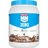Muscle Milk ZERO, 100 Calorie Protein Powder, Chocolate, 15g Protein, 1.65 Pound, 25 Servings