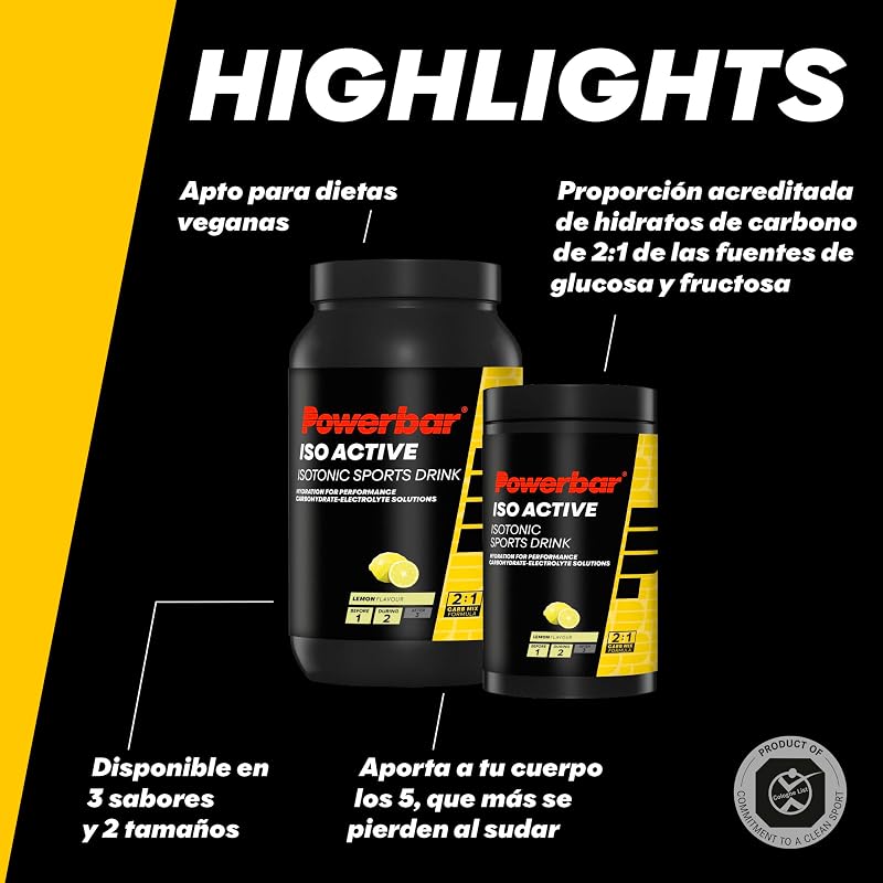 Eletrólitos de Energia e Resistência do Limão Isoativos (1320g)