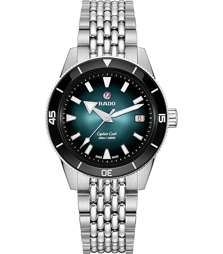 Amazon.com: Rado - Captain Cook Open Heart - Men's Automatic Swiss