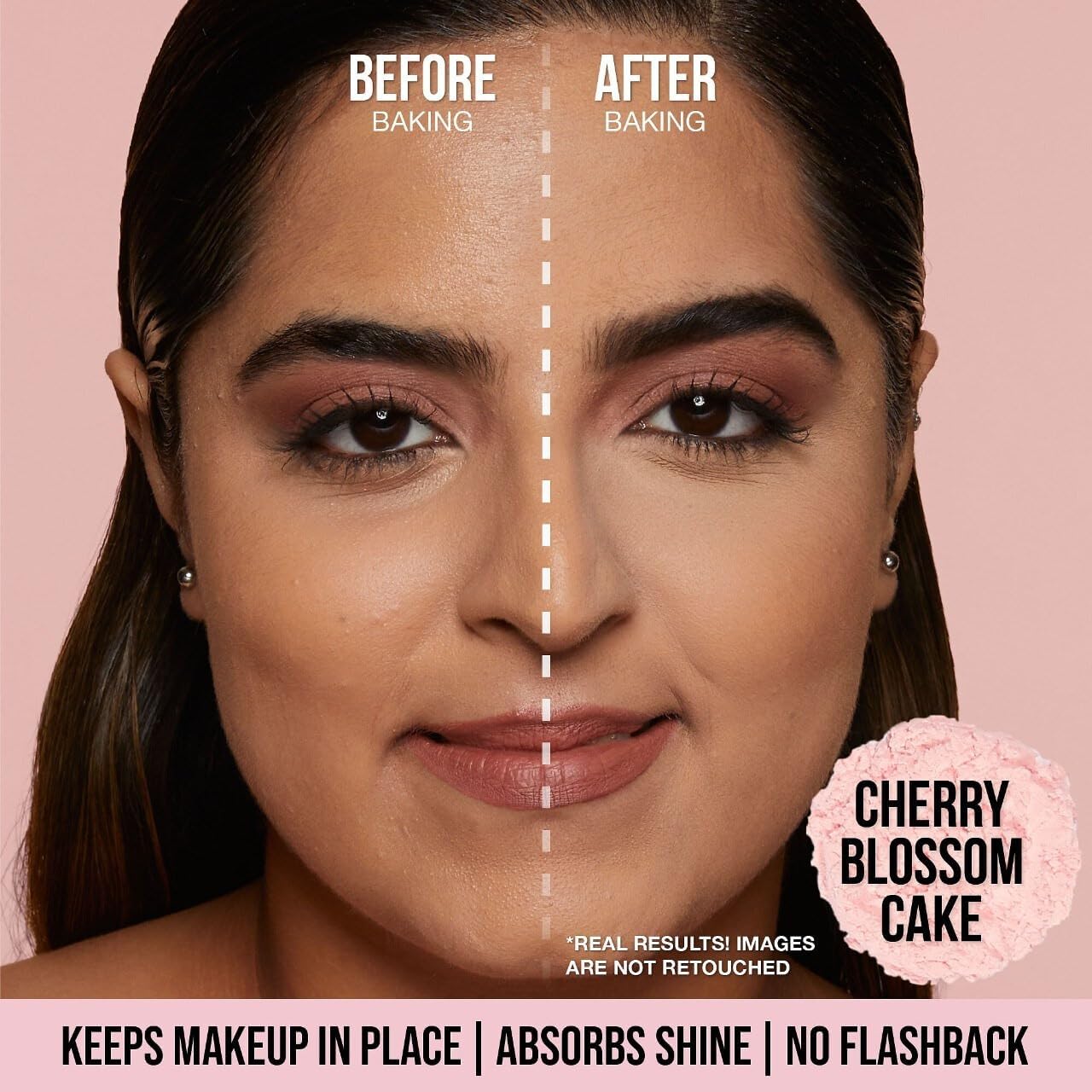Huda BEAUTY Easy Bake Loose Baking & Setting Powder Cherry Blossom