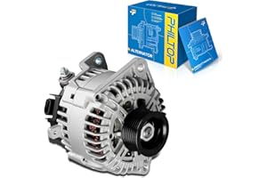PHILTOP Alternator Compatible with Frontier 2008-2019 4.0L, TITAN 2008-2015, Xterra 2007-2015, Armada 2007-2015, Pathfinder 2010-2012, NV2500 2012-2017 Replace 11256N 12V 130Amp CW S7 7-Groove Pulley