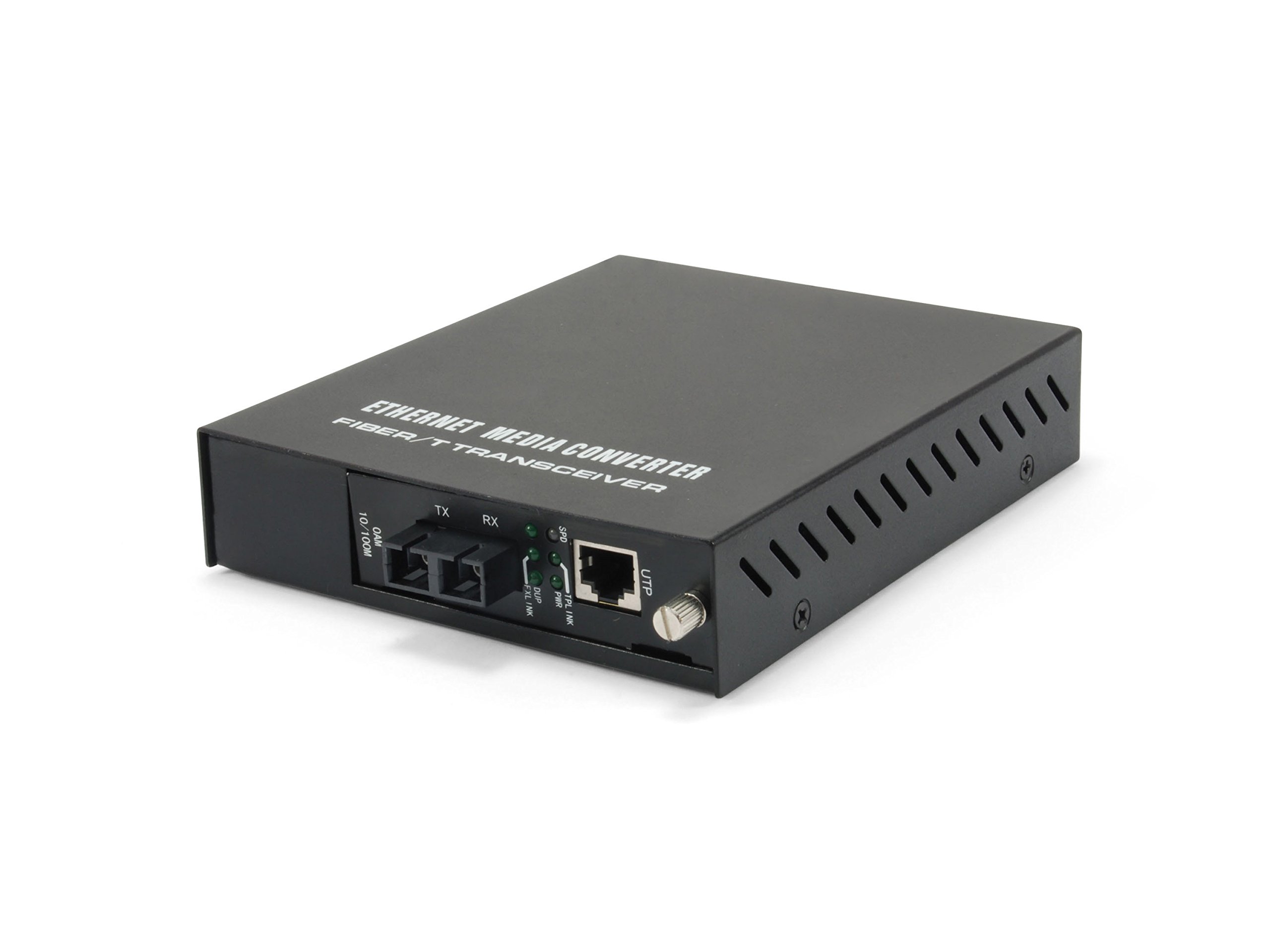 LevelOne FVM-1101 network media converter 100 Mbit/s 1310 nm Black, Black, Taglia unica, stars and stripes