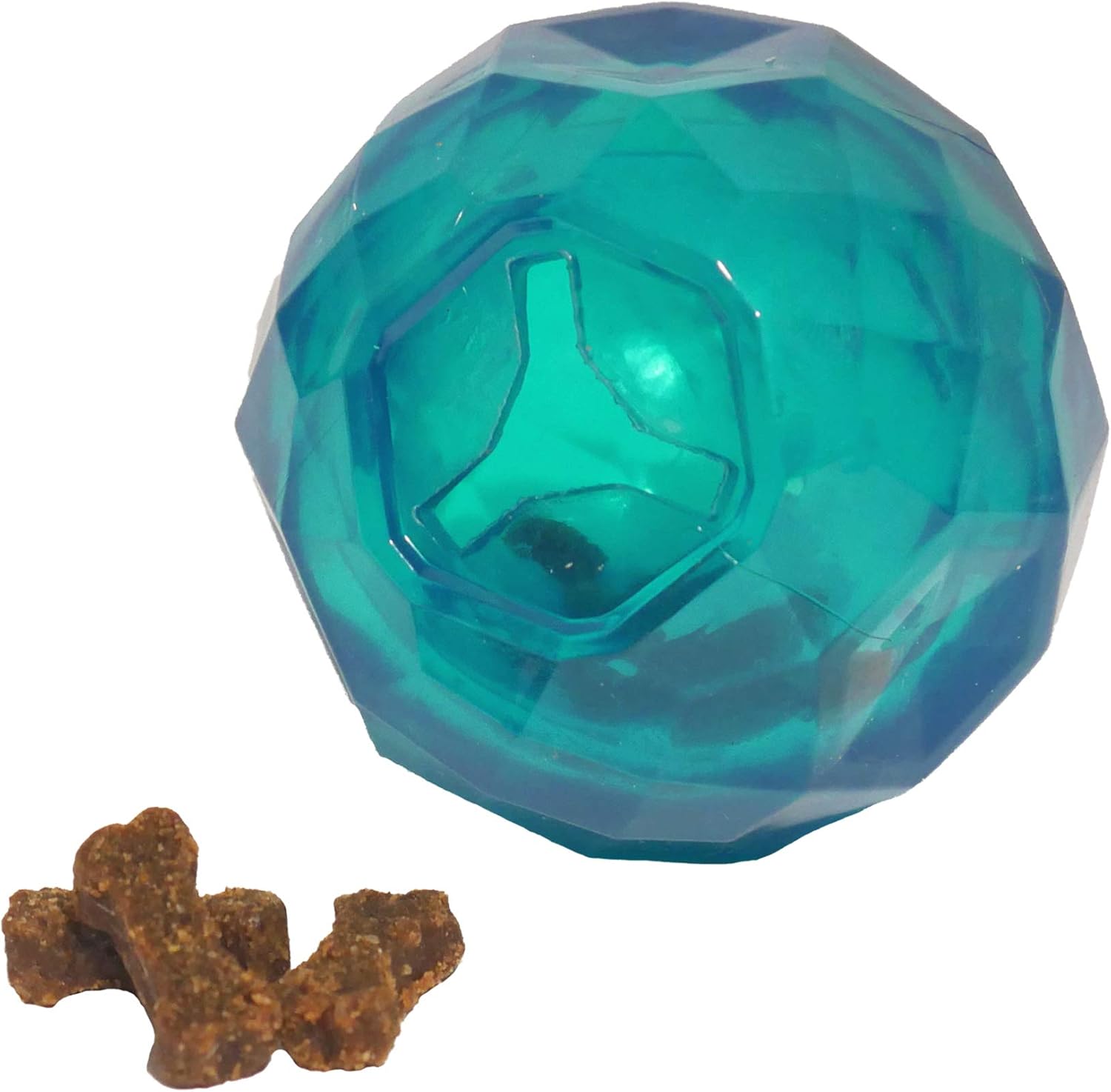 Rosewood BioSafe Treat Ball for Dogs and Puppies, Durable, Hygienic, Interactive Puppy Toy, Mint Scented, Antimicrobial - Image 4