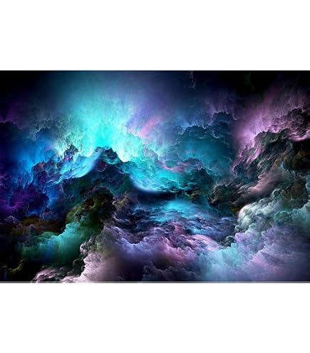 BELECO 8x6ftFabric Cosmic Galaxy Backdrop Wall DÃ©cor Starry Sky Milky...