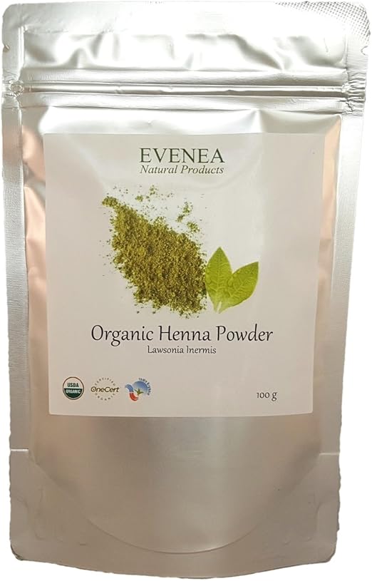 Organic Rajasthani Henna Powder TripleSifted Body Art Quality (100g