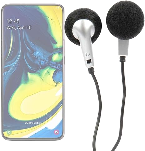 DURAGADGET Auriculares con Cable para el Samsung Galaxy A80: Amazon.es: Electrónica