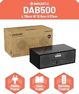 MAJORITY DAB500 Bluetooth DAB+ Radio CD Player Oak Castle Oakcastle view 7
