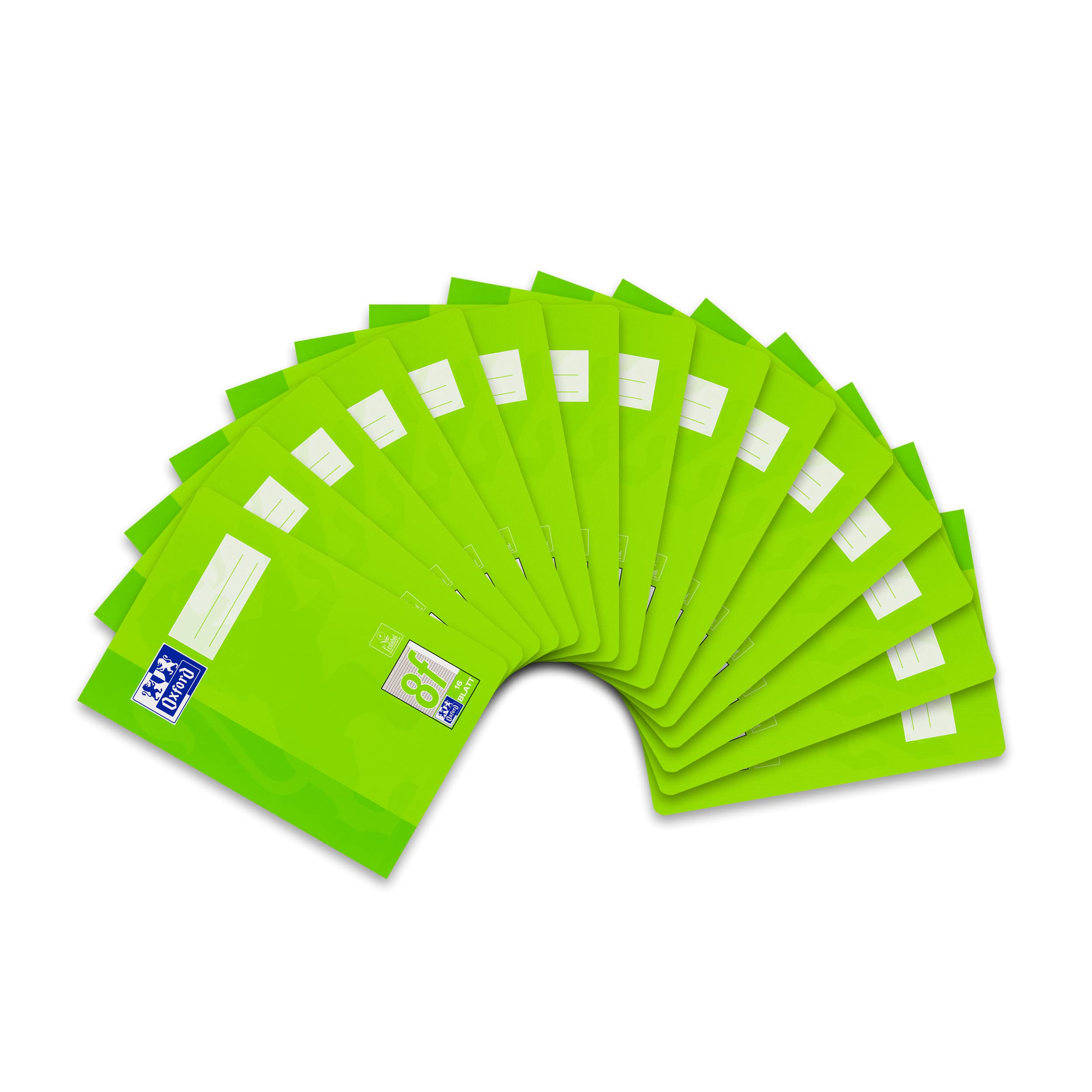 Hamelin Paperbrands Oxford 384501608 School Notepad A5 16 Sheets Line Style 8f Pack of 15