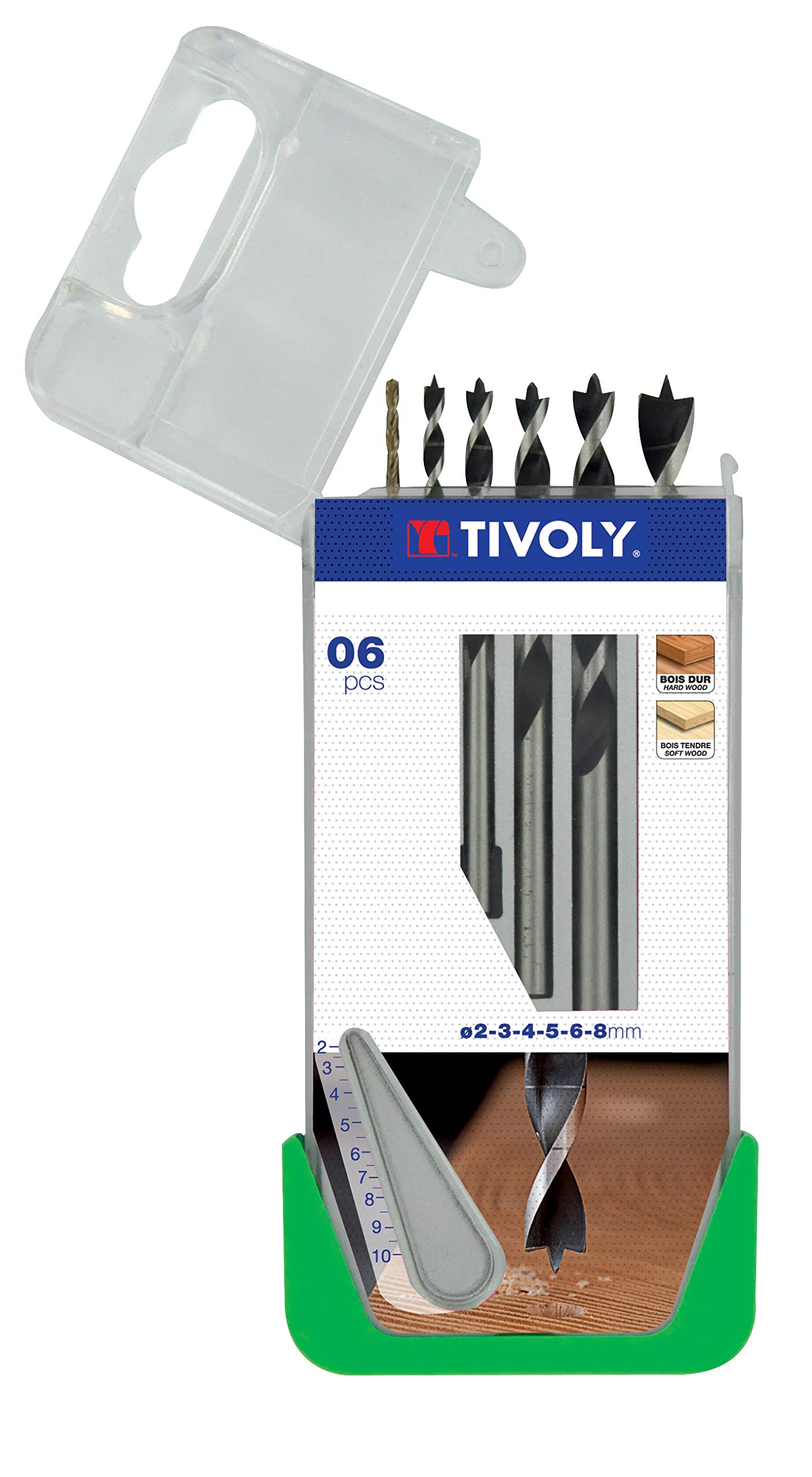 Tivoly SLR C 13 SRL Wood Drill Bit Set