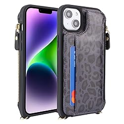 Cavor for iPhone 14 Plus Case with Card Holder,for