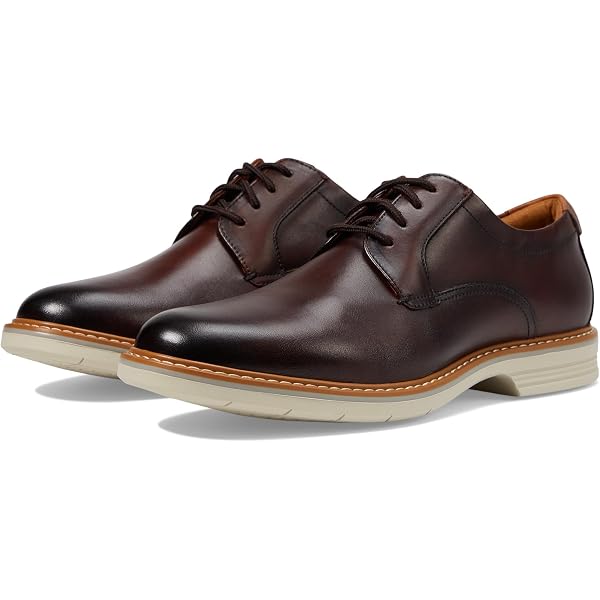 Dockers Men Lace Up Derby Oxfords Ludgate Size US 10M Butterscotch Brown Leather Dockers Men main image 4