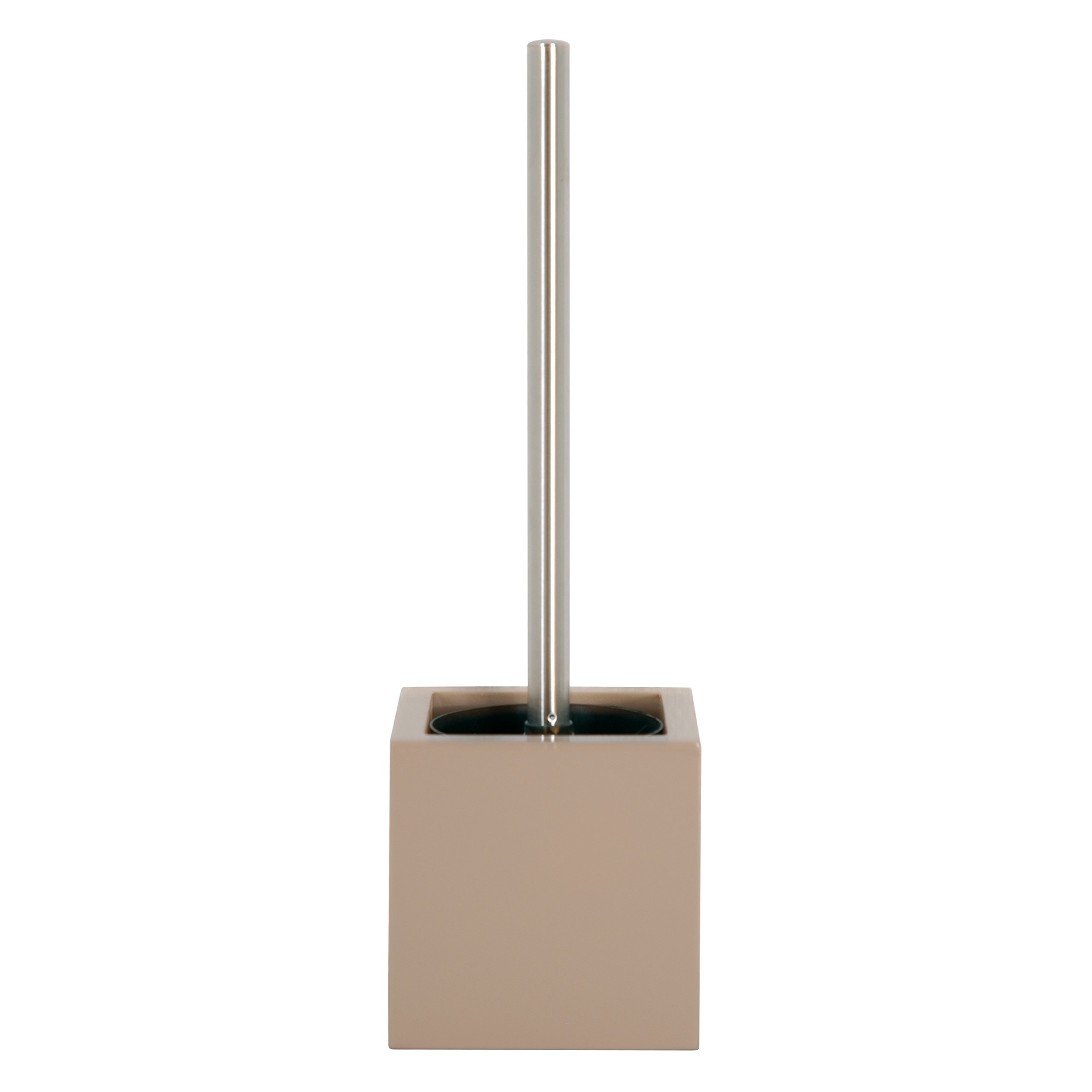 MSV Toilet Brush And Holder, Beige