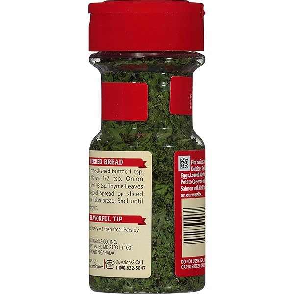 MCCORMICK PARSLEY FLAKES 0.25 OUNCE