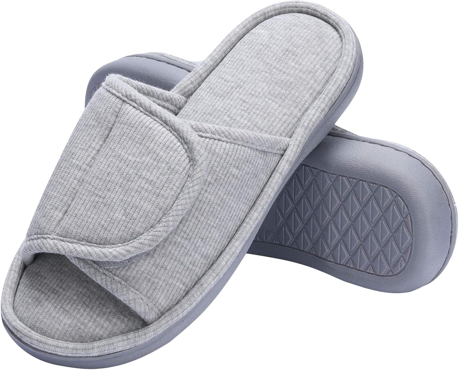 non slip open toe slippers