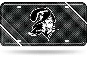 UNIQUELY ORIGINAL STORE Uniquely Original NFL Football Tampa Bay Buccaneers Retro Carbon Fiber Design Metal Auto Tag 6" x 12" - Great for Truck/Car/SUV