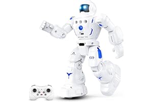 BAZOLOTA Robot Toys for Kids, Programmable Remote Control Robot with Walking, Sliding, Singing and Dancing, RC Gesture Sensing Control Smart Robots for Age 3-12 3-5 Kids Christmas Birthday