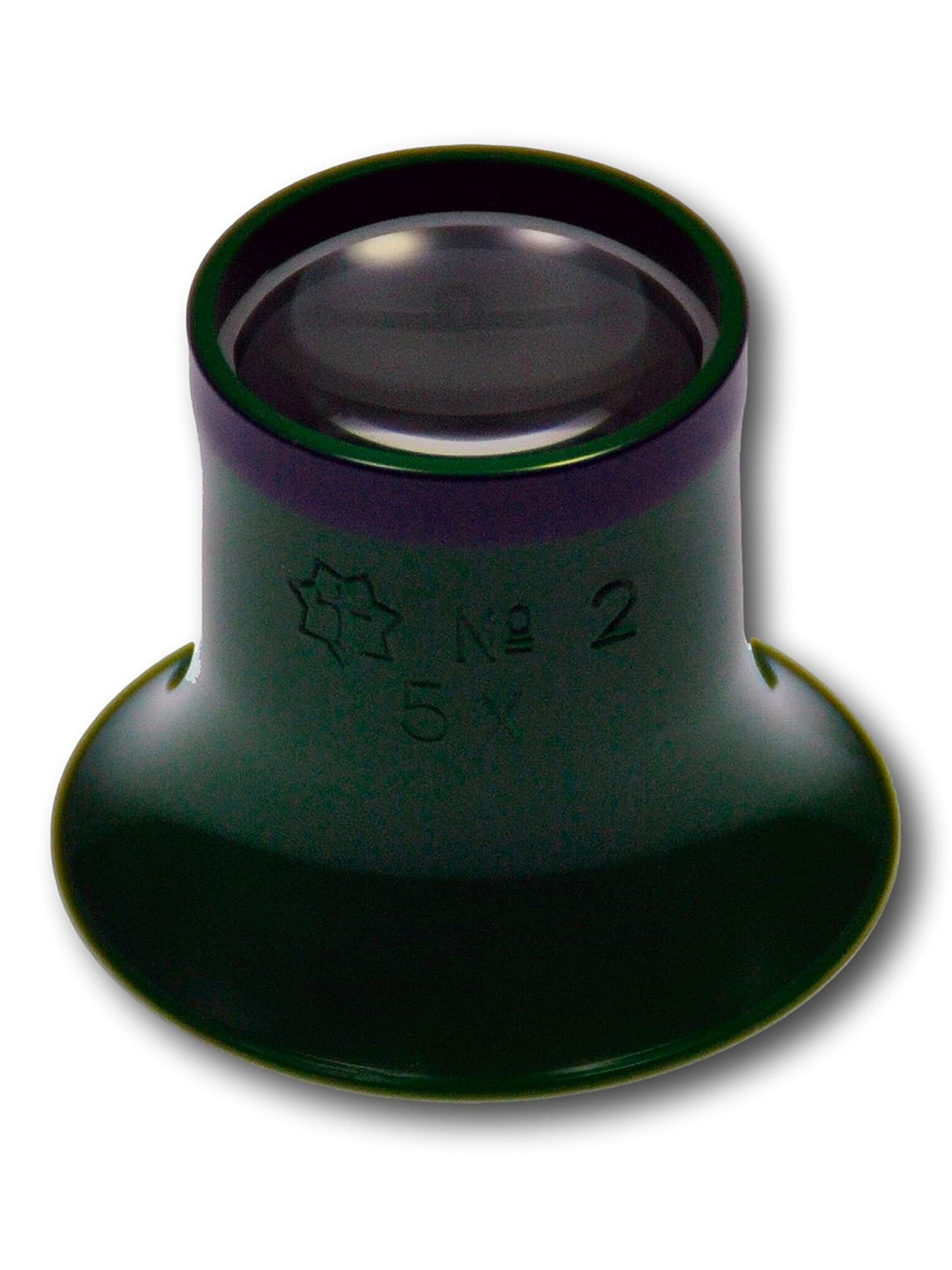 Pure Grey Magnifying Glass 5X MAGNIFIER Made in Germany 312.SK20