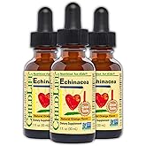 CHILDLIFE ESSENTIALS Echinacea for Kids - Kids Echinacea Drops, Liquid Tincture, Alcohol Free Supplement for Babies, Toddlers, Children - Natural Orange, 1 Fl Oz (Pack of 3)