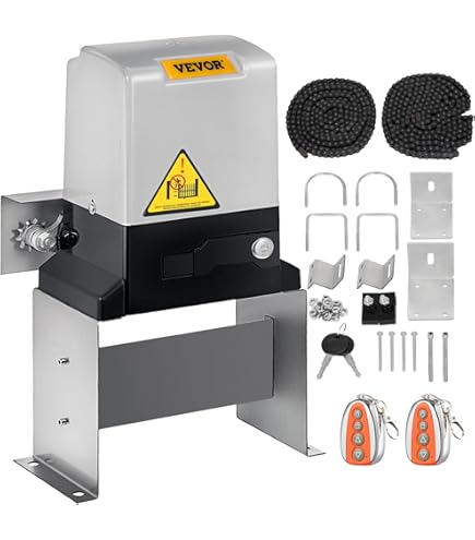 Patioer #41 Roller Chain 10 Feet For Electric Gate Openers With 2 Connecting Links, Carbon Steel Chains For Automatic Sliding Gate Opener Operator Garage Hanger Door Go Karts ATVs Dirt Bikes