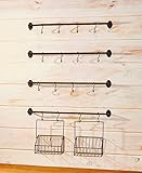 The Lakeside Collection 6-Pc. Coffee Mug Wall Rack