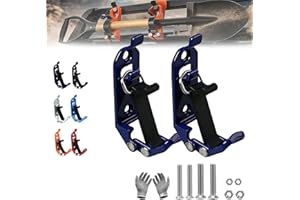 Heavy Duty Metal Rubber Shovel Mount Kit, Quick Release Shovel and Axe Holder for Roof Rack, Truck Bed, ATV, UTV, RV, Trailer