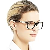 OCCI CHIARI Oversized Blue Light Reading Glasses Women Big Frame Reader 1.0 1.5 2.0 2.5 3.0 3.5