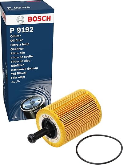 Bosch P9192 Car Oil Filter Separates Soot and Metal Particles OE Quality