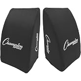 Champion Sports Cushioned Catcher's Knee Support &ndash; Ergonomic Design for Players 5'7" and Under &ndash; Black