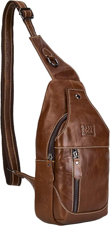womens leather crossbody sling bag