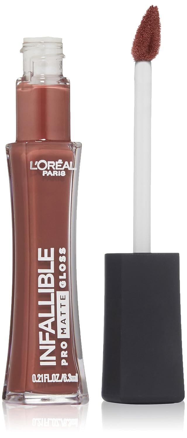 L'Oréal Paris Infallible Lip Pro Matte Gloss, Statement Nude, 0.21 fl. oz.