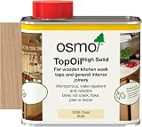 Osmo TopOil 3058 Clear Matt High Solid Oil 500ml Wood Kitchen Surface