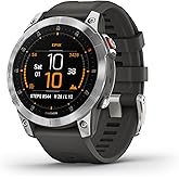 Garmin epix Gen 2, Premium Active smartwatch, Touchscreen AMOLED Display, Adventure Watch with Advanced Features, Slate Steel (Renewed)