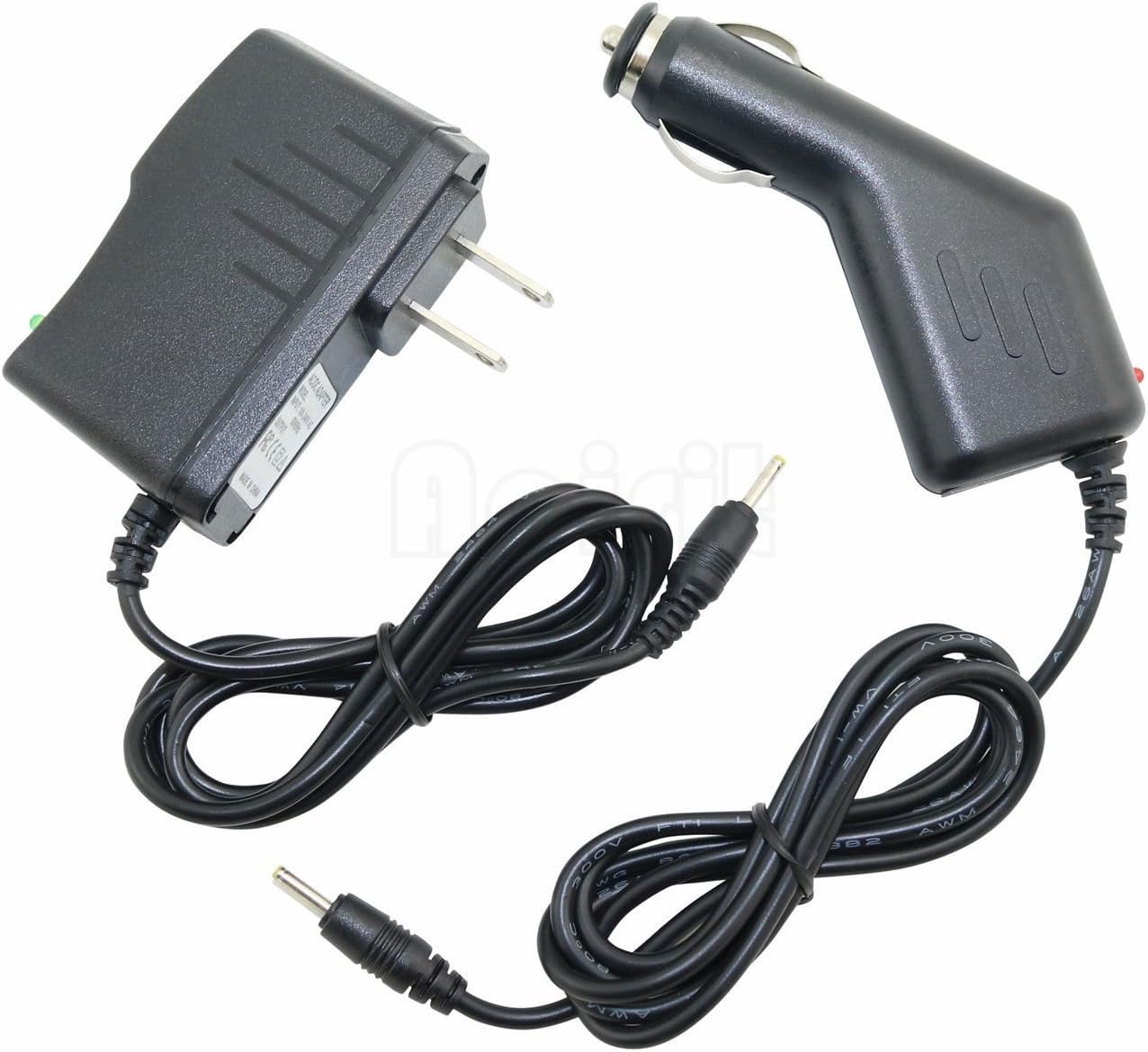 Car Charger AC/DC Power Adapter Cord for SmarTab ST1009X 10.1" 2in1