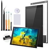 YWLRONG for Steam Deck Screen Repair Replacement for Steam Deck LCD Display Anti-Glare Screen Assembly Accessories Part with Repair Tools