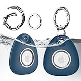 TECHOWL 2 Pack IPX8 Waterproof Airtag